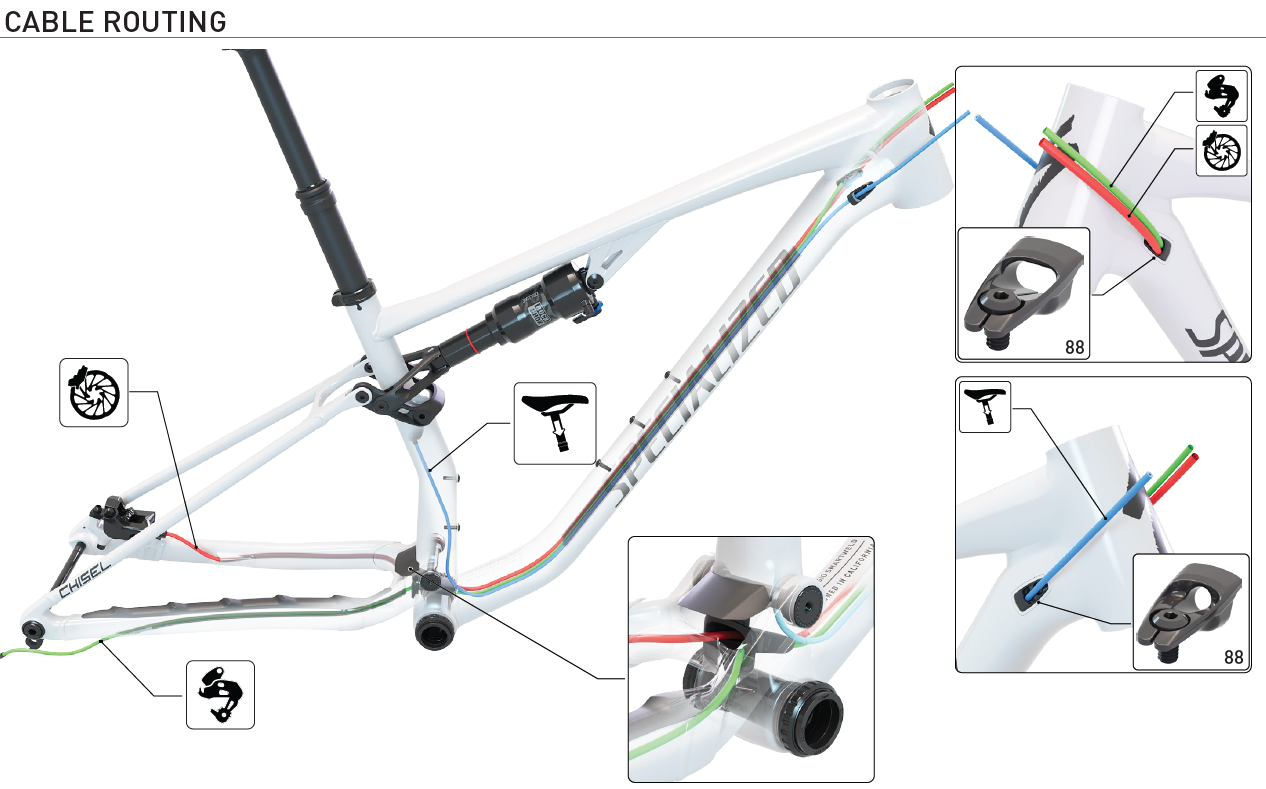 Chisel Full Suspension - Components & Compatibility